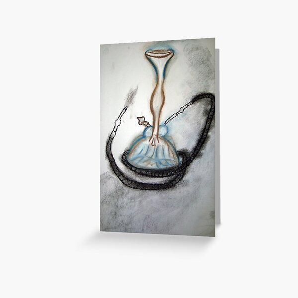 Hookah Bottle...? Greeting Card