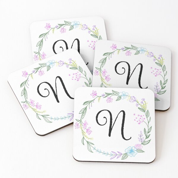 Item preview, Flower Crown Initial- N designed and sold by hoperobinett.