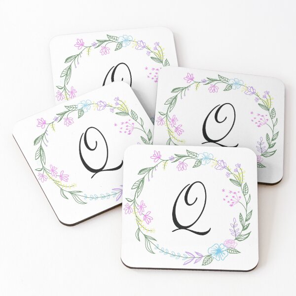 Item preview, Flower Crown Initial- Q designed and sold by hoperobinett.
