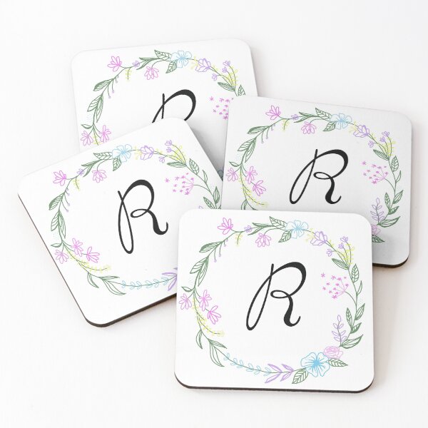 Item preview, Flower Crown Initial- R designed and sold by hoperobinett.
