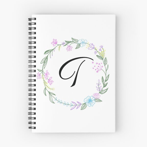 Item preview, Flower Crown Initial- T designed and sold by hoperobinett.