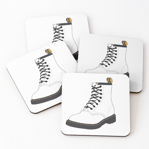 Item preview, Ilustración de Doc Martens blancas designed and sold by livvmil.