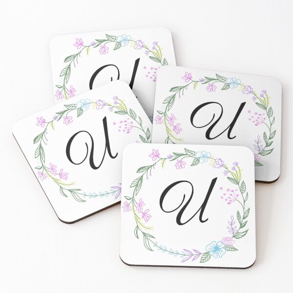 Item preview, Flower Crown Initial- U designed and sold by hoperobinett.