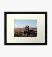 The Old Wagon Framed Print