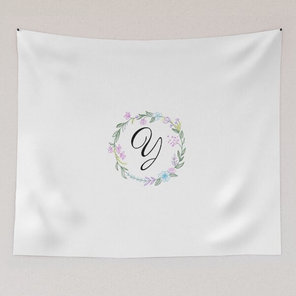 Item preview, Flower Crown Initial- Y designed and sold by hoperobinett.