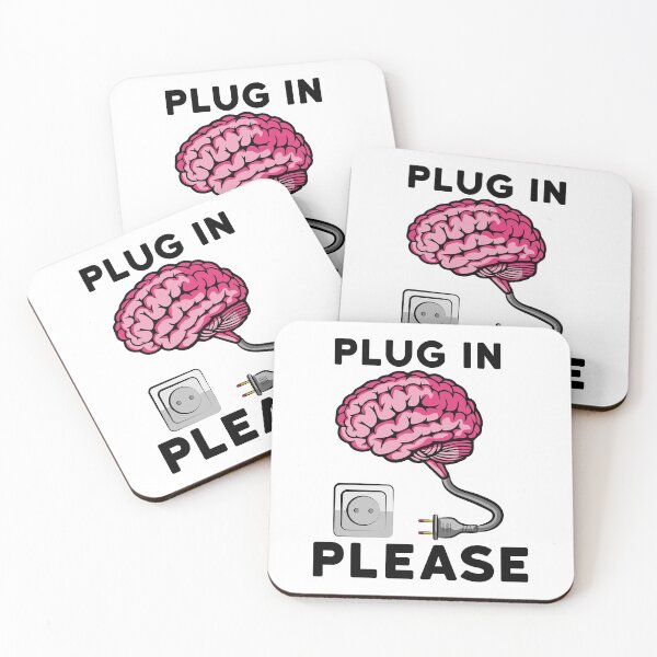 Item preview, Please plug in your brain designed and sold by OVMEngemann.