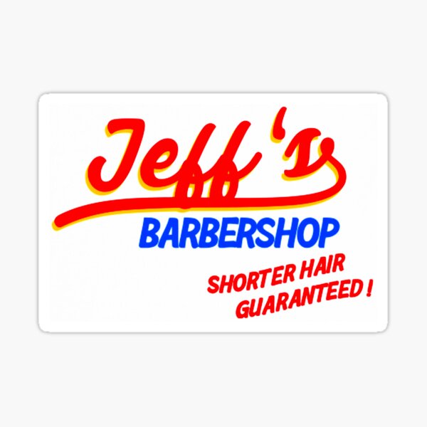 jeff's barbershop t shirt