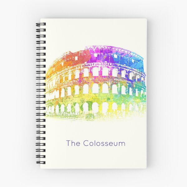 Item preview, The Colosseum - Colourful Skyline designed and sold by SeraphineArts.