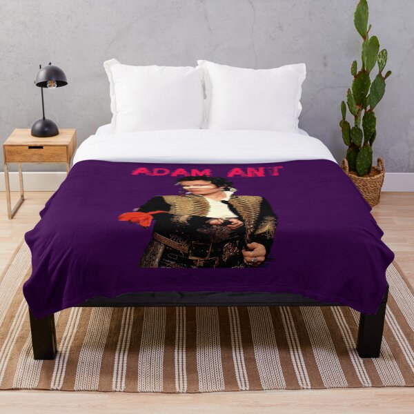 Adam Ant Throw Blanket