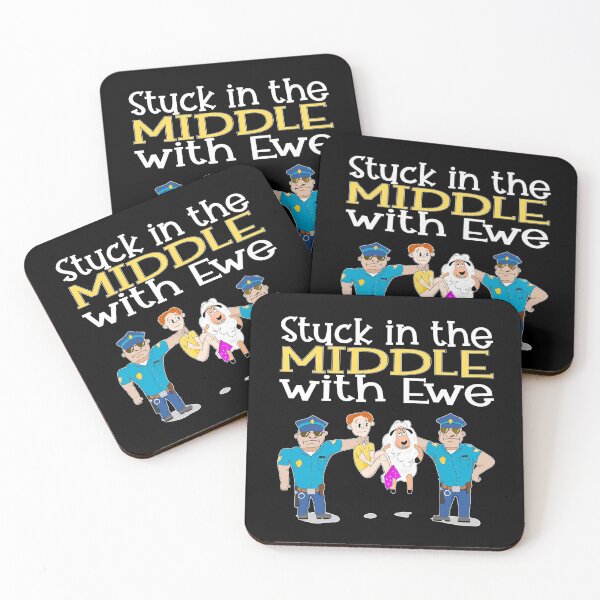 Item preview, Stuck In The Middle With Ewe designed and sold by Slap-Cat.