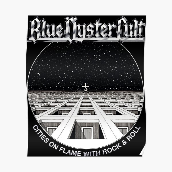 Blue Oyster Cult - Cities On Flame Poster