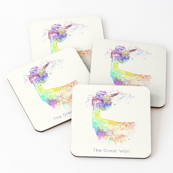 Item preview, The Great Wall - Colourful Skyline designed and sold by SeraphineArts.