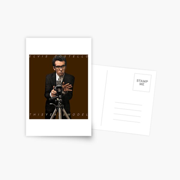 Elvis Costello Postcard