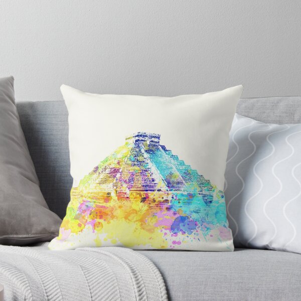Item preview, Chichen Itza - Colourful Skyline designed and sold by SeraphineArts.