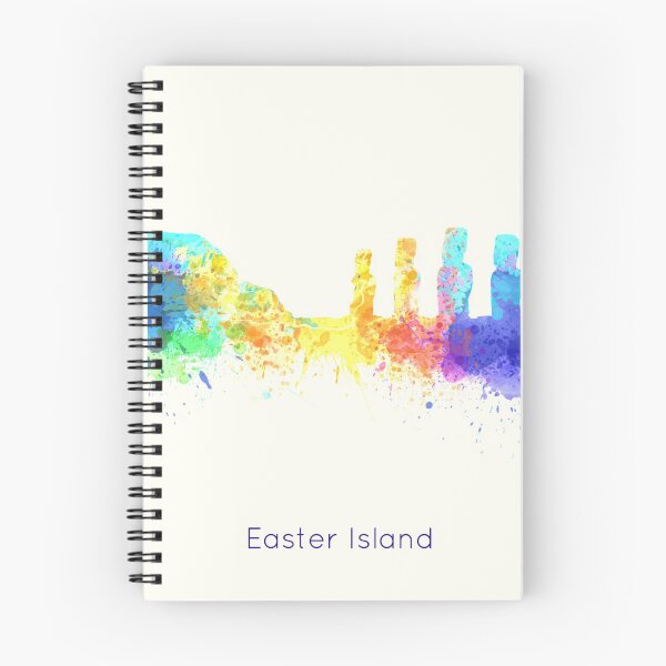 Item preview, Easter Island - Colourful Skyline designed and sold by SeraphineArts.