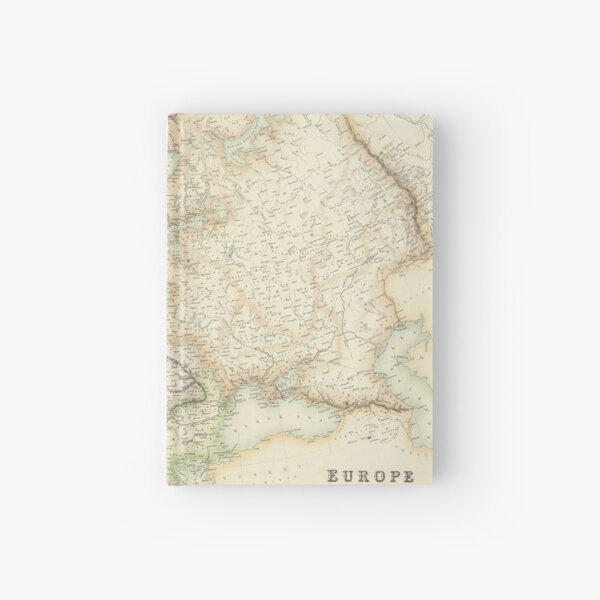 Vintage Historische Bildkarikaturkarte Von Europa Notizbuch Von Easteuromaps Redbubble