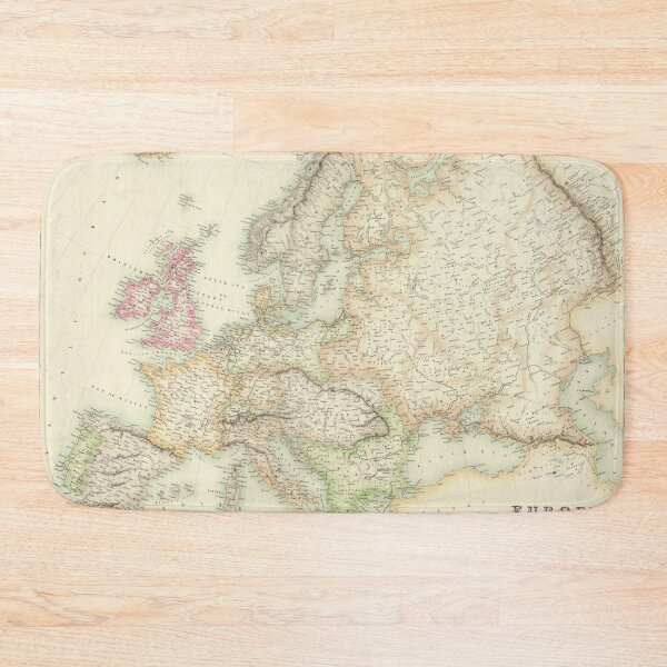 Item preview, Old Vintage Map of Europe Digital Poster Europa designed and sold by easteuromaps.