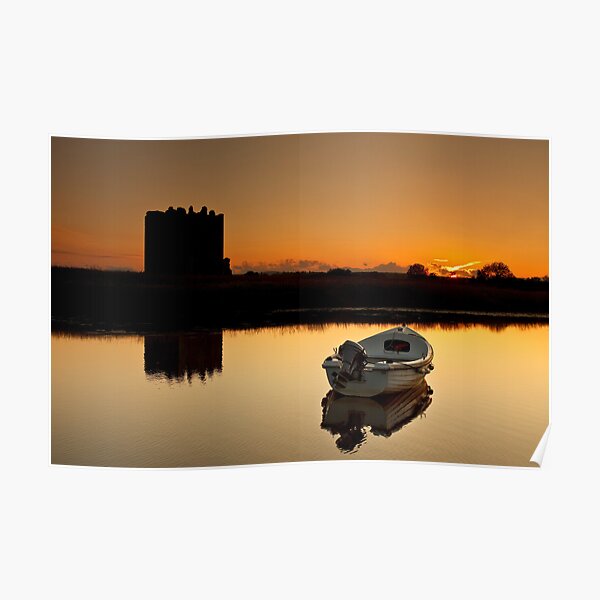 Threave Castle Sunset Poster