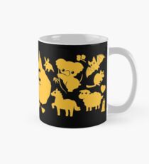 ARC Animals across Australia - in yellow Classic Mug