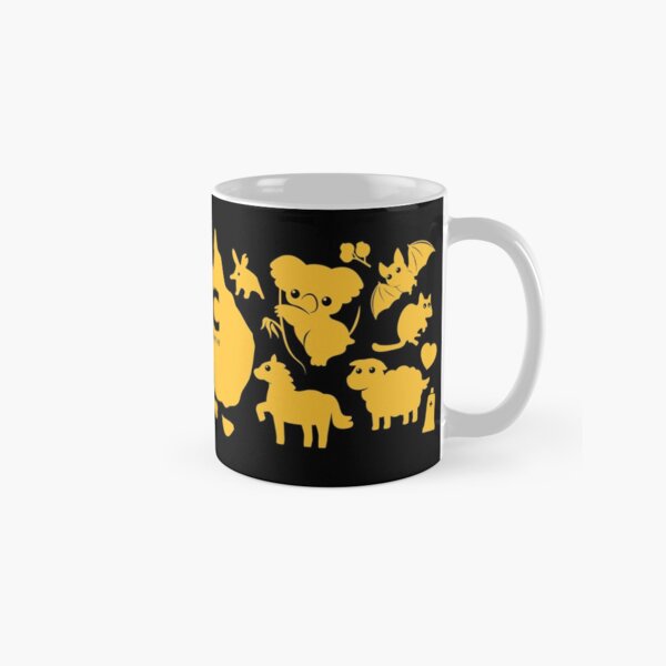 ARC Animals across Australia - in yellow Classic Mug
