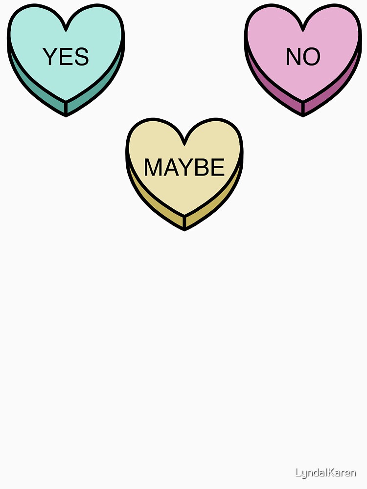 Indecisive Candy Hearts by LyndalKaren