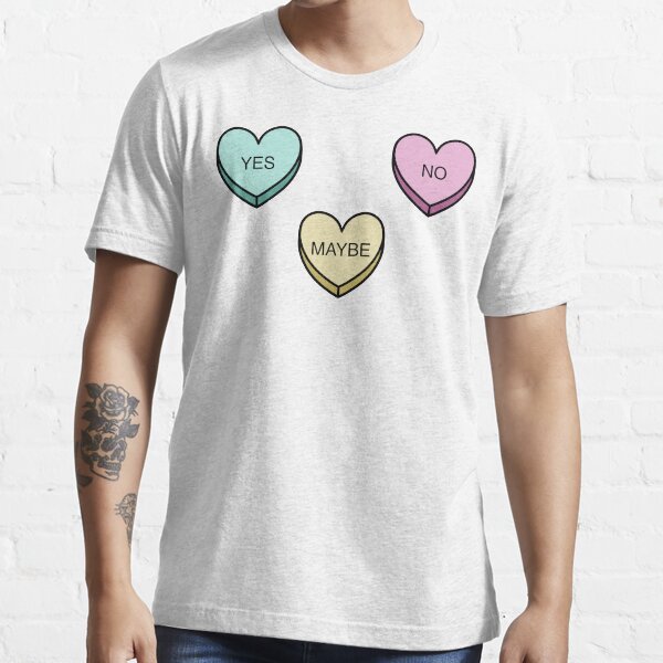 Indecisive Candy Hearts Essential T-Shirt