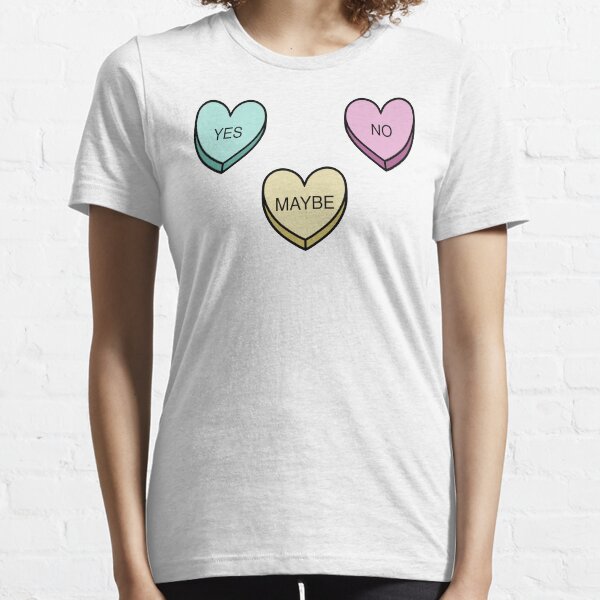 Indecisive Candy Hearts Essential T-Shirt