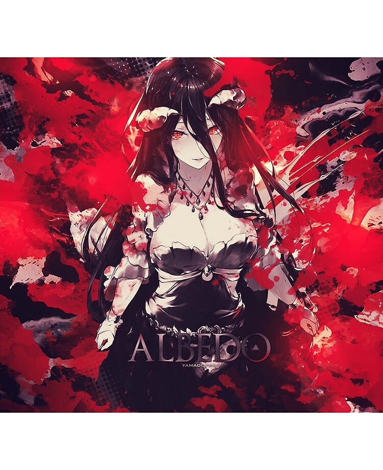 Overlord Albedo Ipad Case Skin For Sale By Lawliet1568 Redbubble