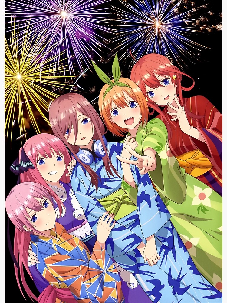 "Quintessential Quintuplets - The Quintuplets" Poster by Lawliet1568