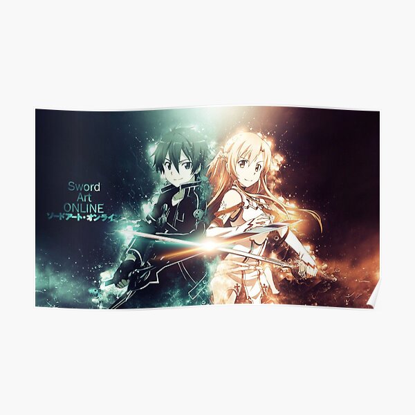 Sword Art Online - Kirito / Asuna Poster