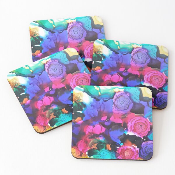 Item preview, Floral Splash K designed and sold by kaleidimo.