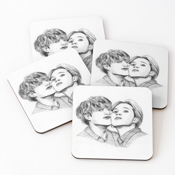 Item preview, Jungkook & Jimin GDA 2020 designed and sold by maykingart.