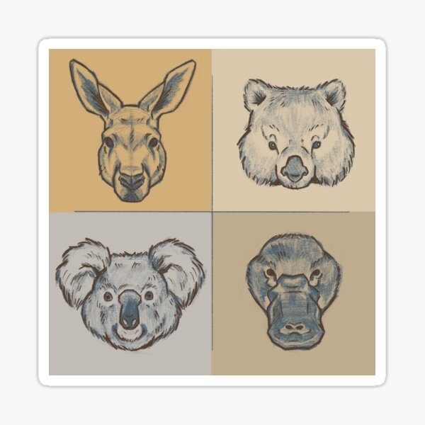 Item preview, Australian Animals designed and sold by tanimator.
