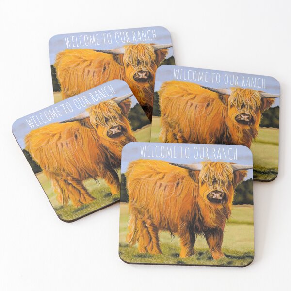 Item preview, WELCOME TO OUR RANCH Cattle design - Welcome designed and sold by IslesArt.