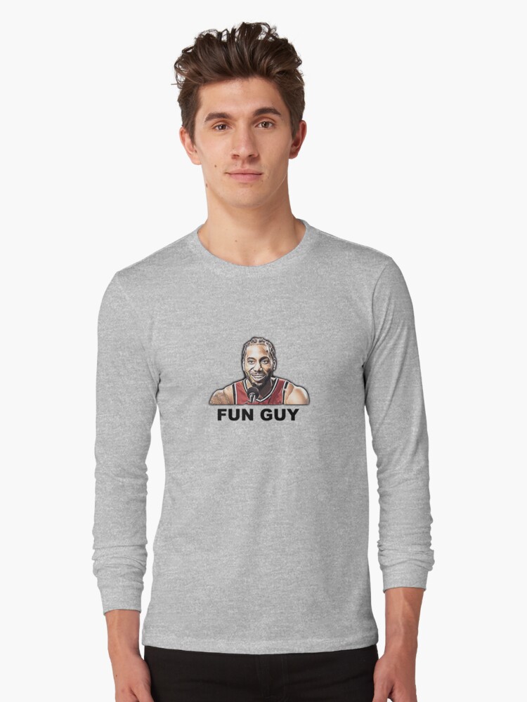 kawhi leonard fun guy t shirt