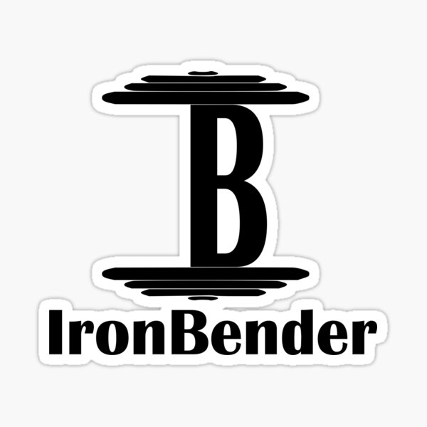 Body Building Workout IronBender Sticker