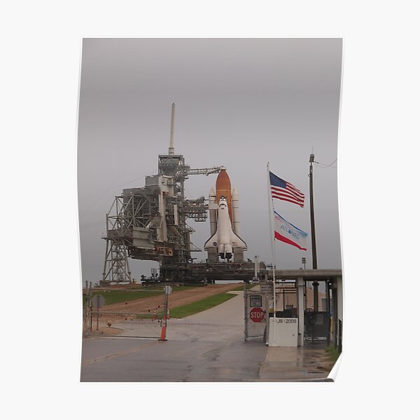 Atlantis waits for final launch Poster