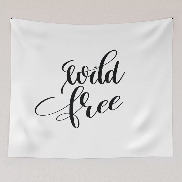 Item preview, Wild Free Inspirational and Motivational Quotes designed and sold by ProjectX23.
