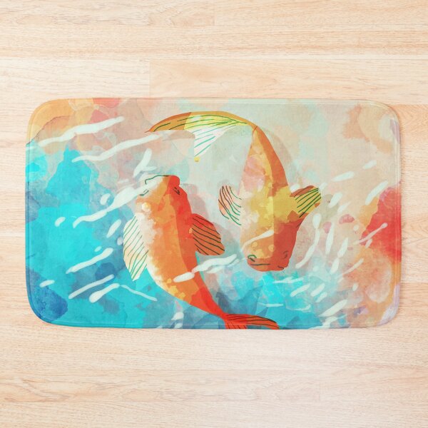 Item preview, Coy Fish Watercolor designed and sold by chris-ellis-art.