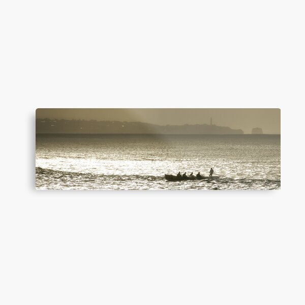 Midwinter Surfboat Training Metal Print