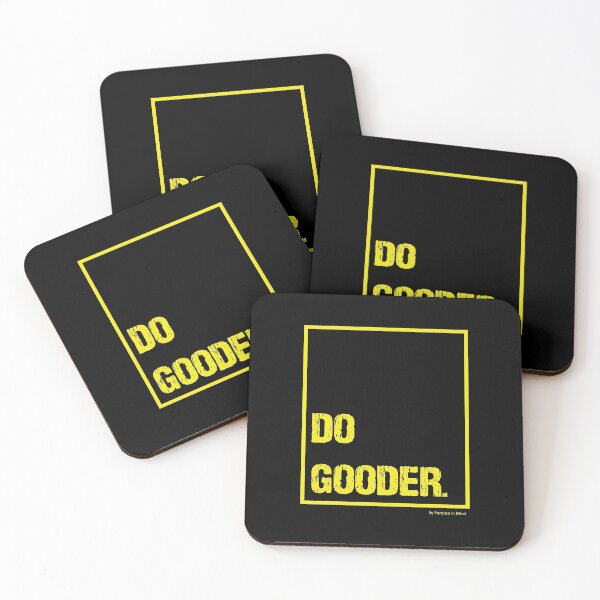 Item preview, DO GOODER - Yellow. designed and sold by purposeinmind.