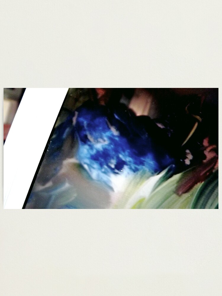 Alternate view of Blue Rabbit: Detail from "Elementals" Photographic Print