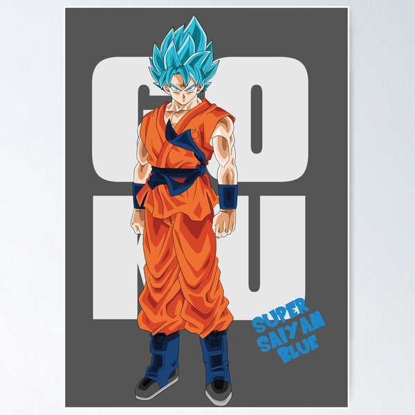 Goku Super Saiyan Blue Poster