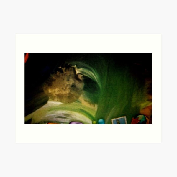 "Green": Detail from "Elementals" Art Print