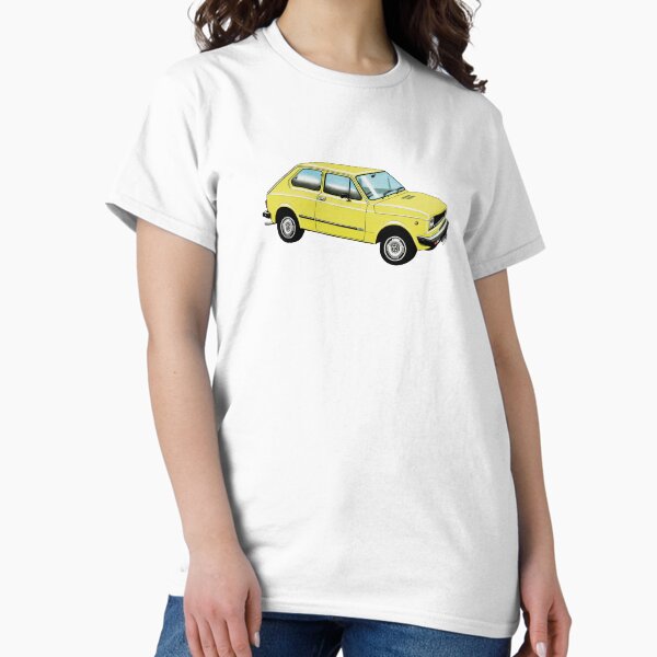 Item preview, Fiat 127 Hatchback illustration designed and sold by Retroblast.