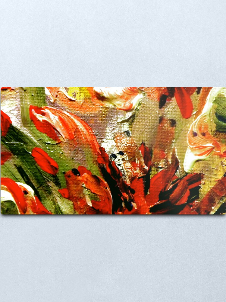 Alternate view of "SO Many Faces!": Detail from "From Christmas to Easter" Metal Print