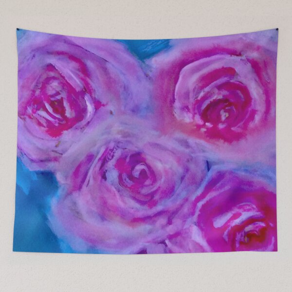 Item preview,  “Love Roses” Valentine’s Sugar Pink . designed and sold by Angela Haig-Harrison.
