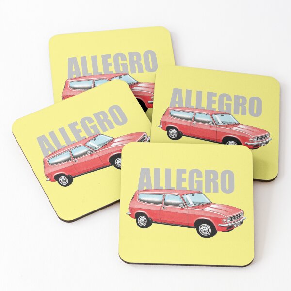 Item preview, Austin Allegro Estate illustration with text designed and sold by Retroblast.