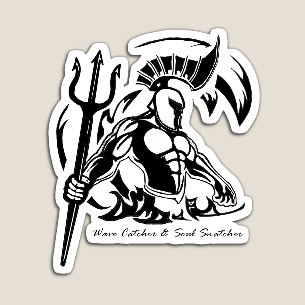 Wave Catcher and Soul Snatcher | Sticker