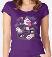 Ghost House Women's Fitted Scoop T-Shirt